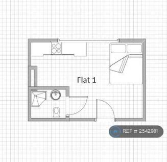 Flat 1 Floor Plan (Illustrative) 