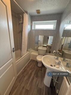 Bathroom With Shower Over Bath