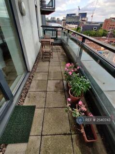 Huge Balcony With City View
