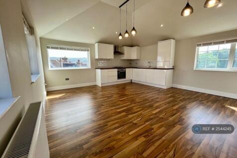 Wide-Angle Of Kitchen-Living Room