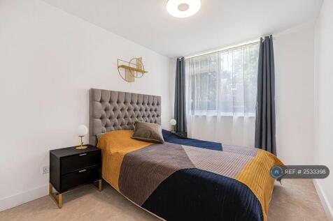 Master Bedroom With Large Wardrobe And Double Bed