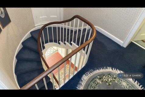 Top Of Sweeping Staircase 