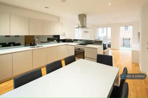 Open-Plan Kitchen With Living Room Space.