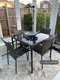 Breakfast Table In 20ft Conservatory 