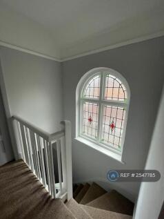 Landing With Original Glass Window