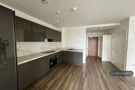 Living Area And Kitchen