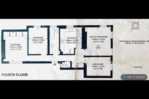 Lounge Becomes 4th Bedroom If Required. 