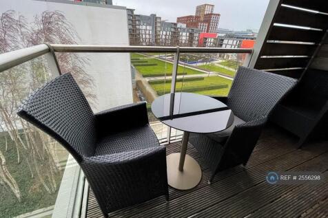 Private Balcony With Patio Set Included