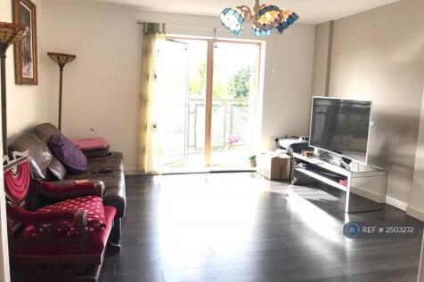 Park View Living Room With Balcony