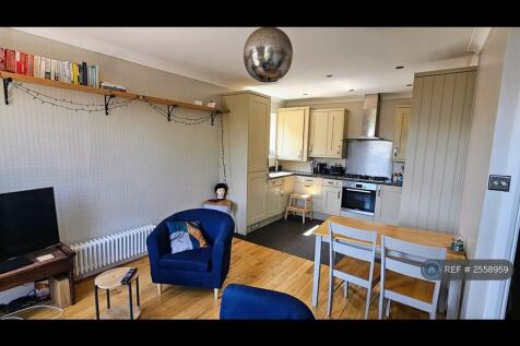 Living Area And Kitchen 