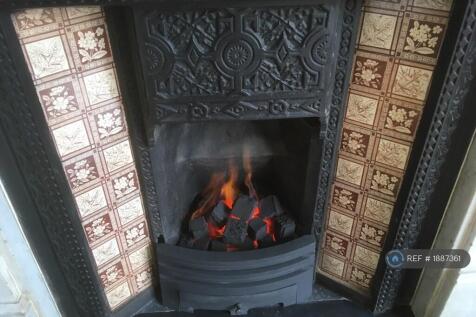 Blazing Embers From The Fireplace