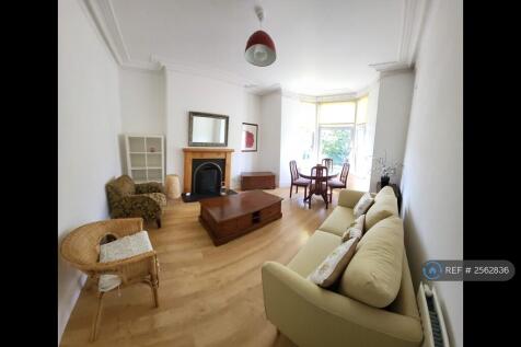 Spacious Living Room With Bay Window