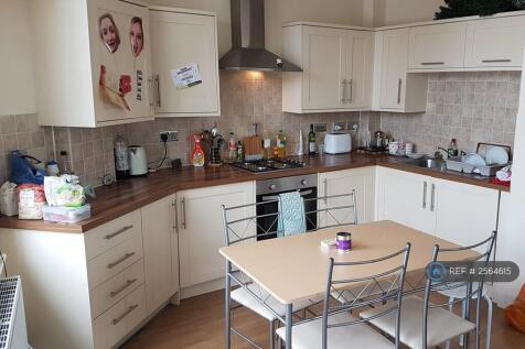 Bright Spacious Living Room/ Kitchen Area