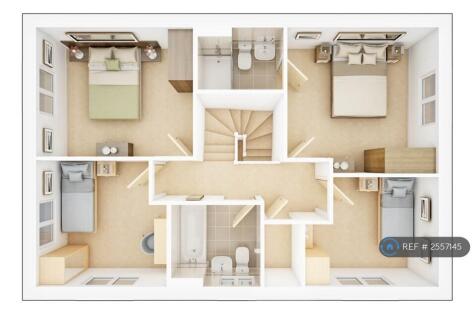 Upstairs Floorplan