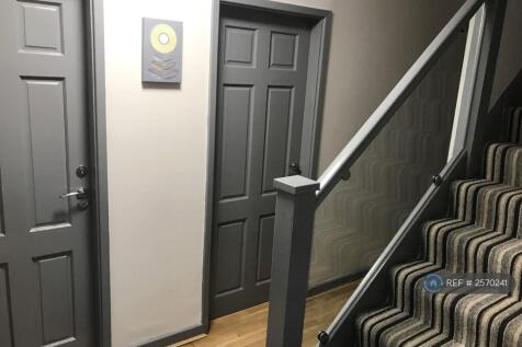 Glass Banisters, Modern Stylish Hallway