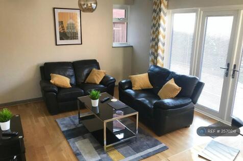 French Doors Onto Large Patio, Bbq &amp; Furniture