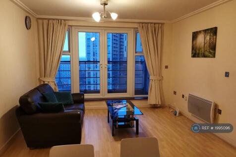 Living Room/Dining Room With Balcony