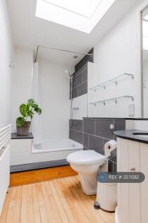 Shower Under Skylight