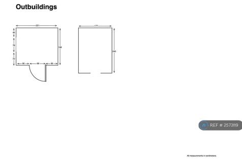 Floorplan Outbuildings