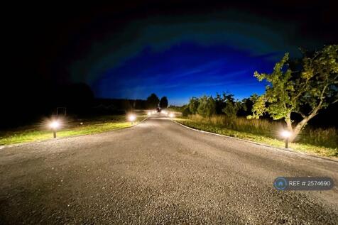 Driveway At Night 