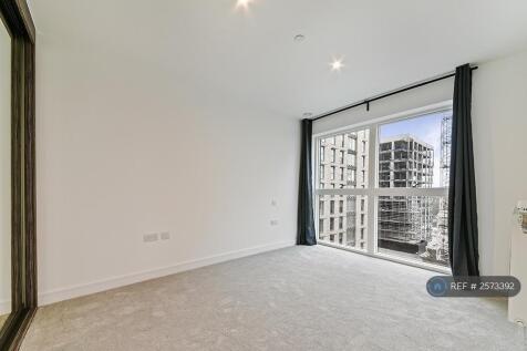 Bright Bedroom With Floor-To-Ceiling Windows