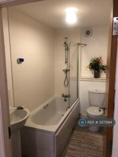 Bathroom With Bath And Power Shower
