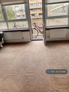 Living Room With Balcony Space