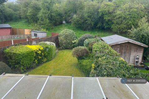 View To The Garden From Upstairs