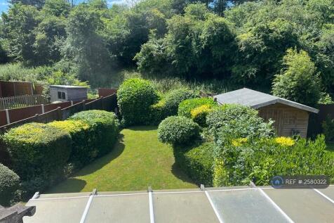 View To Garden From Master Bedroom