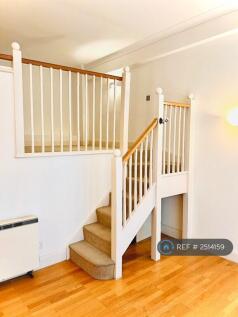 Stairs To Mezzanine/Bedroom In Living Room 