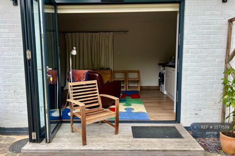 Wooden Decking Extends Room
