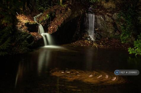 Floodlit Waterfalls