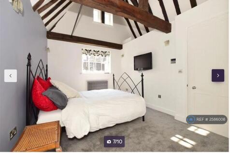 Second Bedroom High Vaulted Ceilings