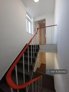 Stairs To Top Floor Of Apartment Block