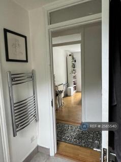 View Of Bedroom From Bathroom