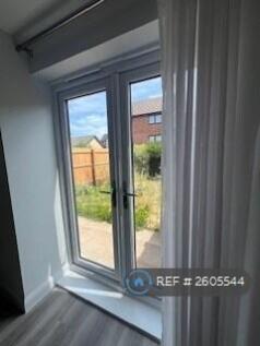 French Doors From Dining Area