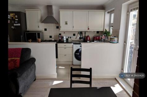 Living Room And Open Kitchen