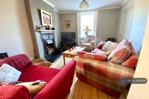 Living Room With Open Fire