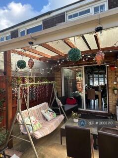 Garden With Covered Shed