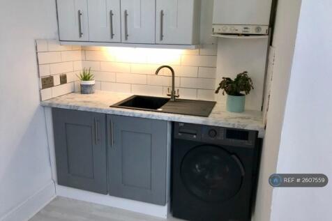 Kitchen With New Bluetooth Washer/Dryer