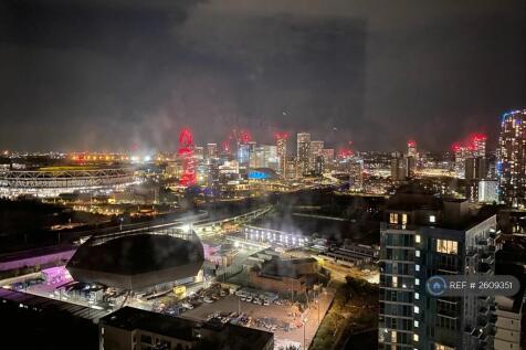 Night View Of Olympic Park