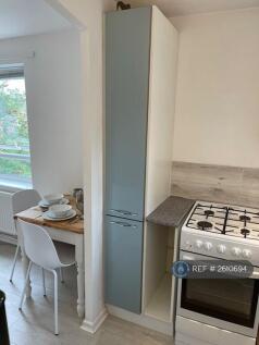 Good Kitchen Storage Two Large Hall Cupboards 