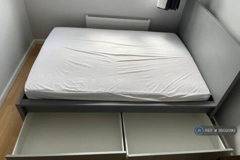 Double Bedroom Bed Frame Storage