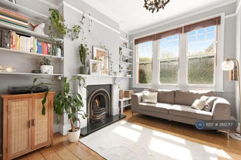 Reception Room With Marble Fireplace