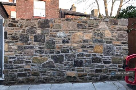 New Stone Wall To Rear Courtyard