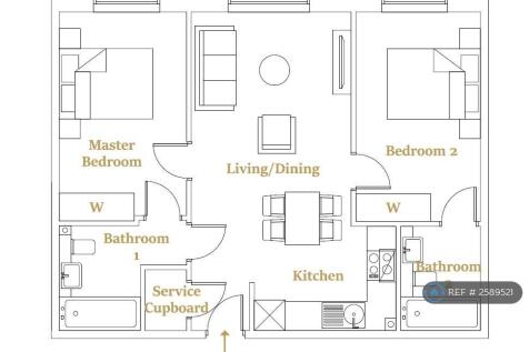 Indicative Only (Furniture Not Included)