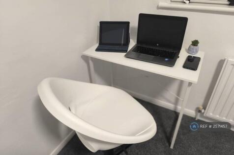 Office Space In Single Room With Built In Wardrobe