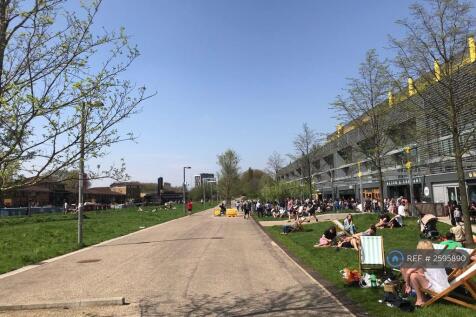 Neighbouring &#34;Here East&#34; Park With Restaurants