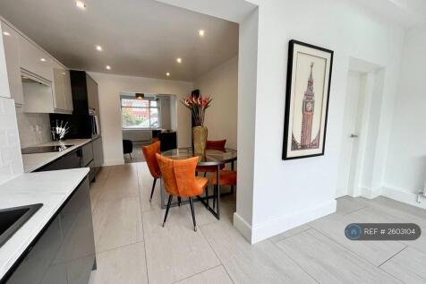 Kitchen From Bi-Fold Door 