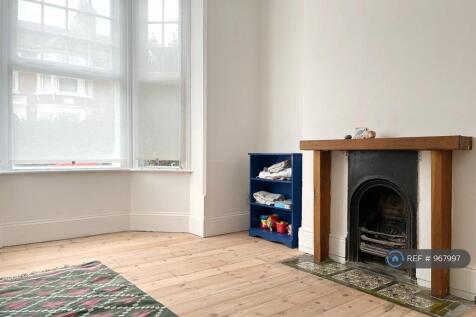 Living Room With Victorian Fireplace
